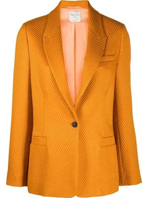 Forte Forte single-breasted blazer - Yellow