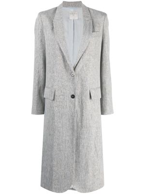 Forte Forte single-breasted coat - Grey