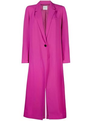Forte Forte single-breasted coat - Pink