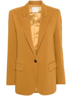 Forte Forte single-breasted notched-lapel blazer - Yellow