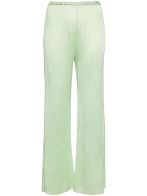 Forte Forte straight-leg pleated trousers - Green