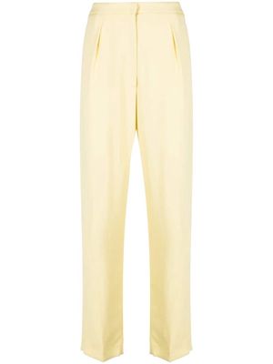 Forte Forte straight-leg tailored trousers - Yellow