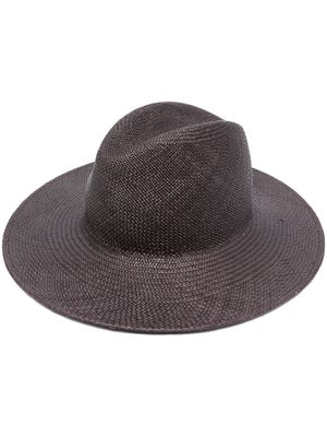 Forte Forte straw sun hat - Black