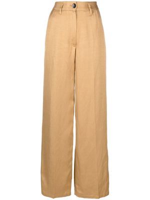 Forte Forte wide-leg tailored trousers - Brown