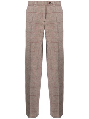 Fortela checked tailored trousers - Grey