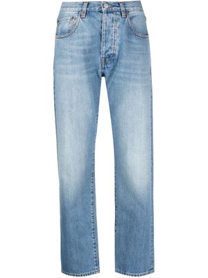 Fortela John patch-detail straight-leg jeans - Blue