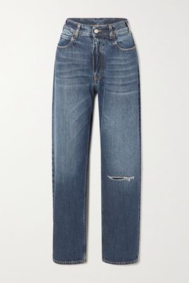 Fortela - Juliette High-rise Straight-leg Jeans - Blue