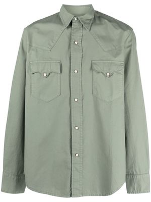Fortela Kayace Texana cotton shirt - Green