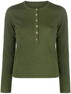 Fortela Lou virgin wool polo shirt - Green