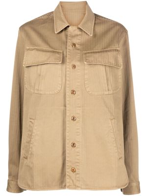 Fortela Meckong shirt jacket - Neutrals