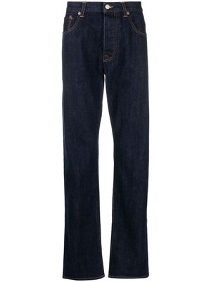 Fortela mid-rise straight leg jeans - Blue