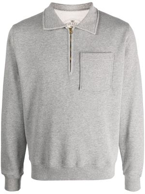 Fortela Yale half-zip sweatshirt - Grey