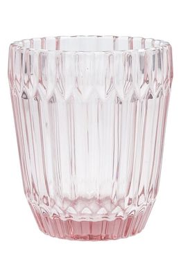 Fortessa Archie Set of 6 Pink Double Old Fashioned Glasses