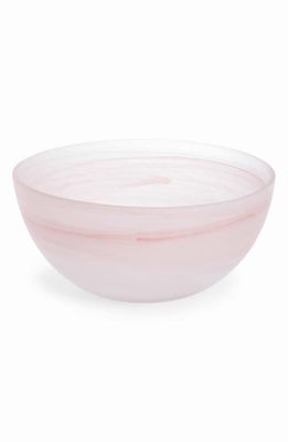 Fortessa La Jolla Set of 4 Glass Cereal Bowls in Pink