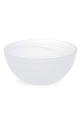 Fortessa La Jolla Set of 4 Glass Cereal Bowls in White