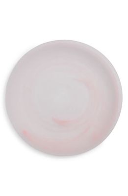 Fortessa La Jolla Set of 4 Glass Dinner Plates in Pink