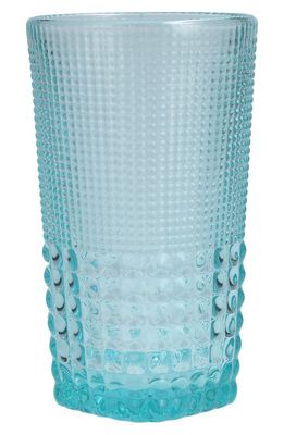 Fortessa Malcolm Set of 6 Iced Beverage Glasses in Blue