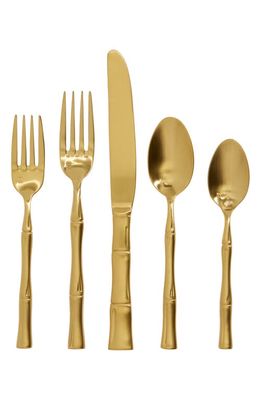 Fortessa Royal Pacific Brushed Champagne 5-Piece Place Setting