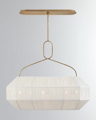 Forza Medium Gathered Linear Lantern By Kelly Wearstler