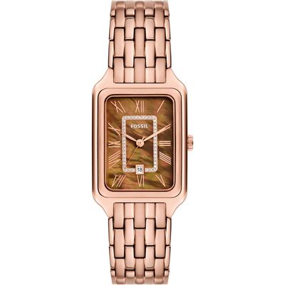 Fossil Raquel Bracelet Watch, 26mm in Rose Gold 