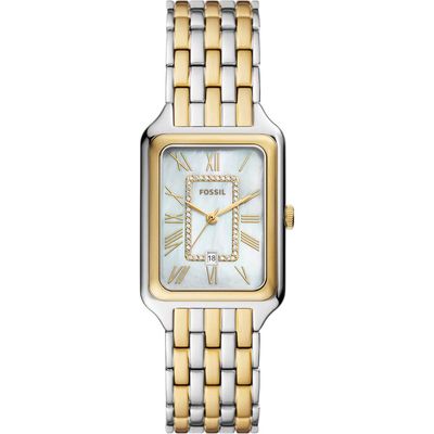 Fossil Raquel Bracelet Watch, 26mm x 32mm in Two Tone 