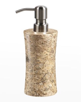 Fossil Stone Soap Dispenser