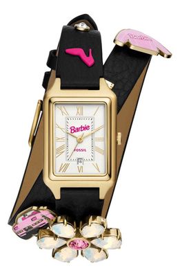 Fossil x Barbie Double Wrap Leather Strap Watch