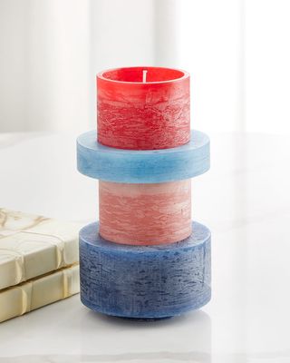 Four High Candle Stack