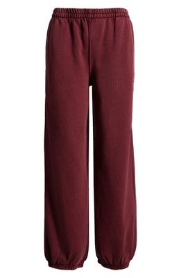 FP Movement All Star Cotton Blend Joggers in Oxblood
