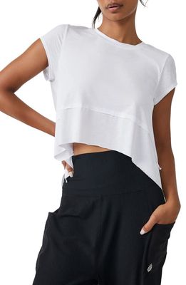 FP Movement Breezy Tempo Crop T-Shirt in White