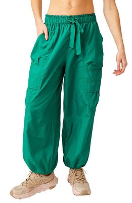 FP Movement Down to Earth Relaxed Fit Waterproof Cargo Pants in Kelly Green