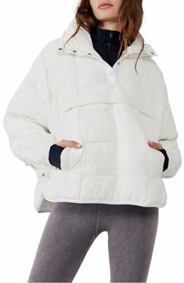 FP Movement Pippa Water Resistant Packable Pullover in Ivory