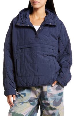 FP Movement Pippa Water Resistant Packable Pullover in Midnight Navy