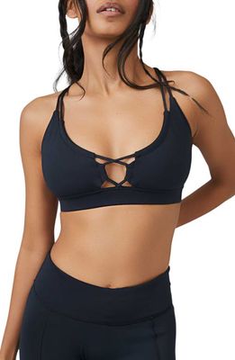 FP Movement Resilience Strappy Sports Bra in Black
