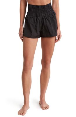 FP Movement The Way Home Shorts in Washed Black
