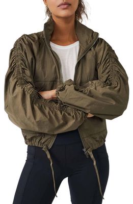 FP Movement Way Home Packable Jacket in Dark Olive