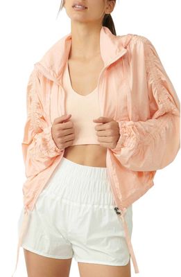 FP Movement Way Home Packable Jacket in Peaches