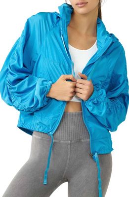 FP Movement Way Home Packable Jacket in Varsity Blue