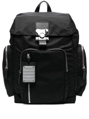 FPM Milano buckle-fastening backpack - Black