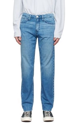 FRAME Blue 'The Straight' Jeans