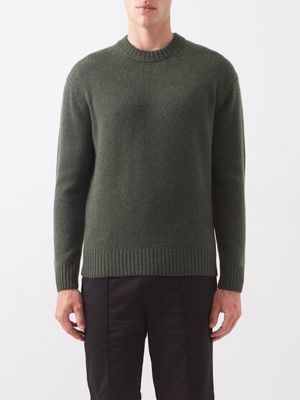 Frame - Cashmere Sweater - Mens - Khaki