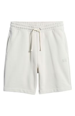 FRAME Cotton Sweat Shorts in Grey Green