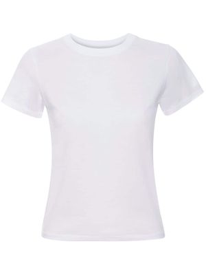 FRAME crew-neck cotton T-shirt - White