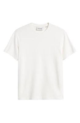 FRAME Duo Fold Cotton T-Shirt in White