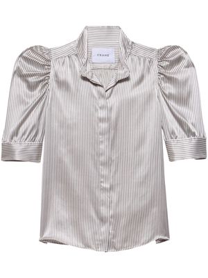 FRAME Gillian silk blouse - White