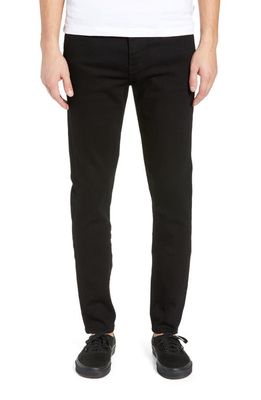FRAME Jagger True Skinny Fit Jeans in Noir