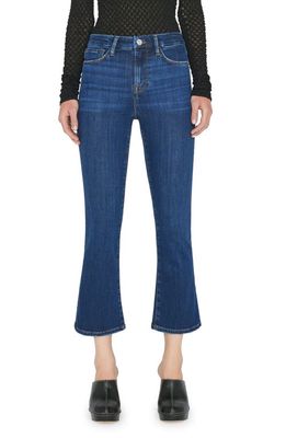 FRAME Le Crop Mini Boot High Waist Jeans in Majesty