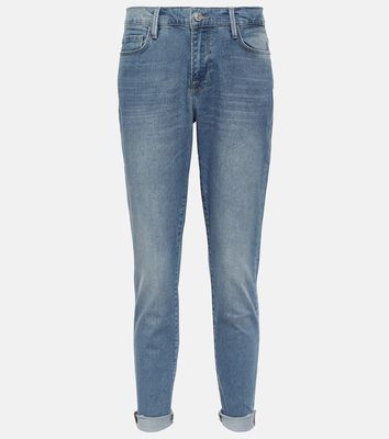 Frame Le Garcon mid-rise cropped jeans