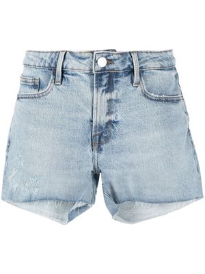 FRAME Le Grand Garcon denim shorts - Blue