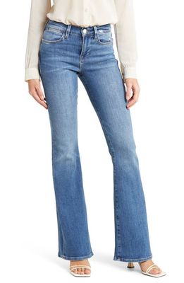 FRAME Le High Waist Flare Jeans in Toledo